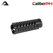 Aim Sports 7" AR Free Float Quad Rail Black