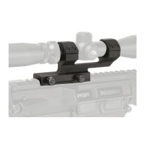 Aimsports 30mm cantilever scope mount 1.5-inch black
