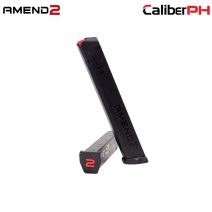 amend2 34-round black glock 9mm extended magazine for handguns