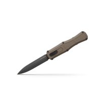 Benchmade Claymore Ranger Green Grivory OTF Dagger automatic knife with CPM-D2 blade