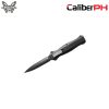 Benchmade Infidel OTF Black Aluminum Dagger with black aluminum handle