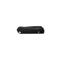 Benchmade Redoubt Axis Drop Point Serrated Black Grivory 10 Benchmade Redoubt Black Grivory AXIS Lock serrated drop point folding knife