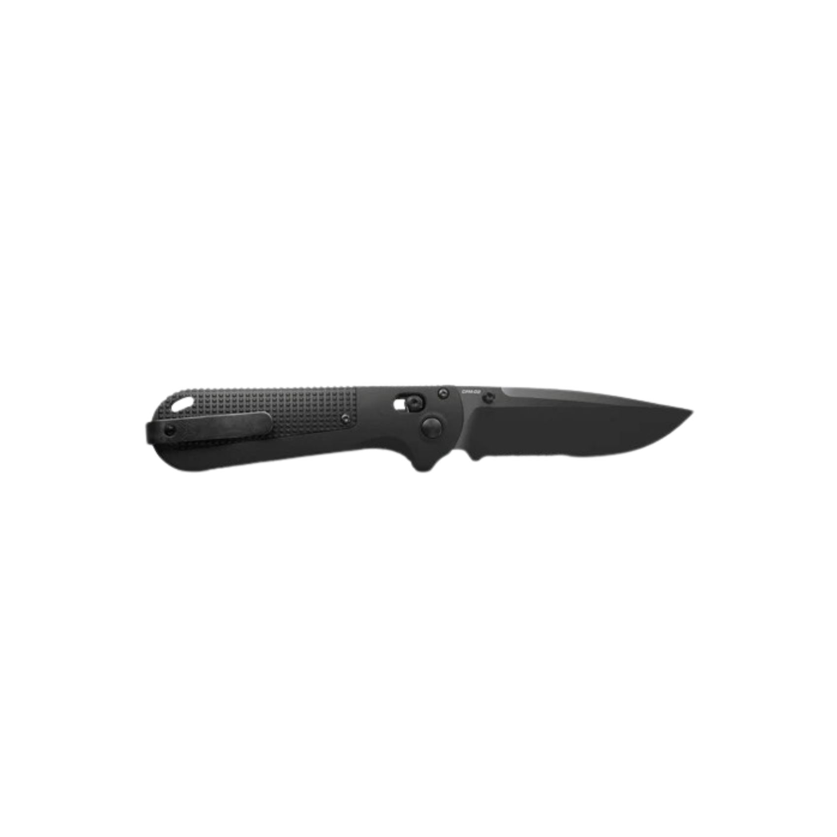 Benchmade Redoubt Axis Drop Point Serrated Black Grivory 4 Benchmade Redoubt Black Grivory AXIS Lock serrated drop point folding knife