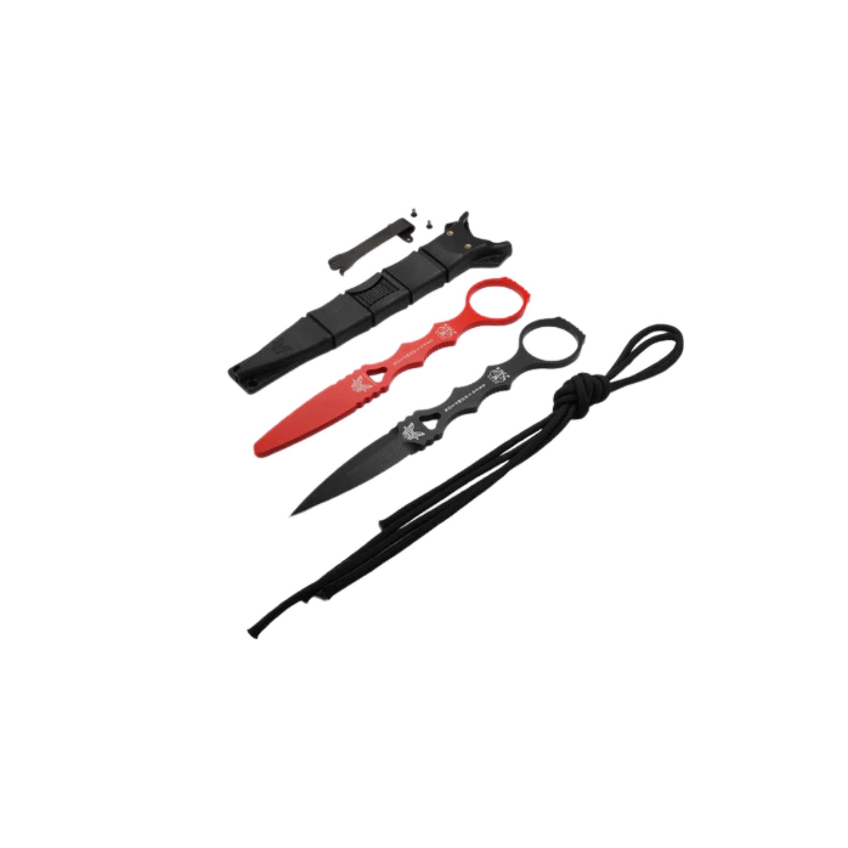 Benchmade SOCP Combo Black Sheath Dagger 5 Benchmade SOCP Combo Black Sheath Dagger with black sheath