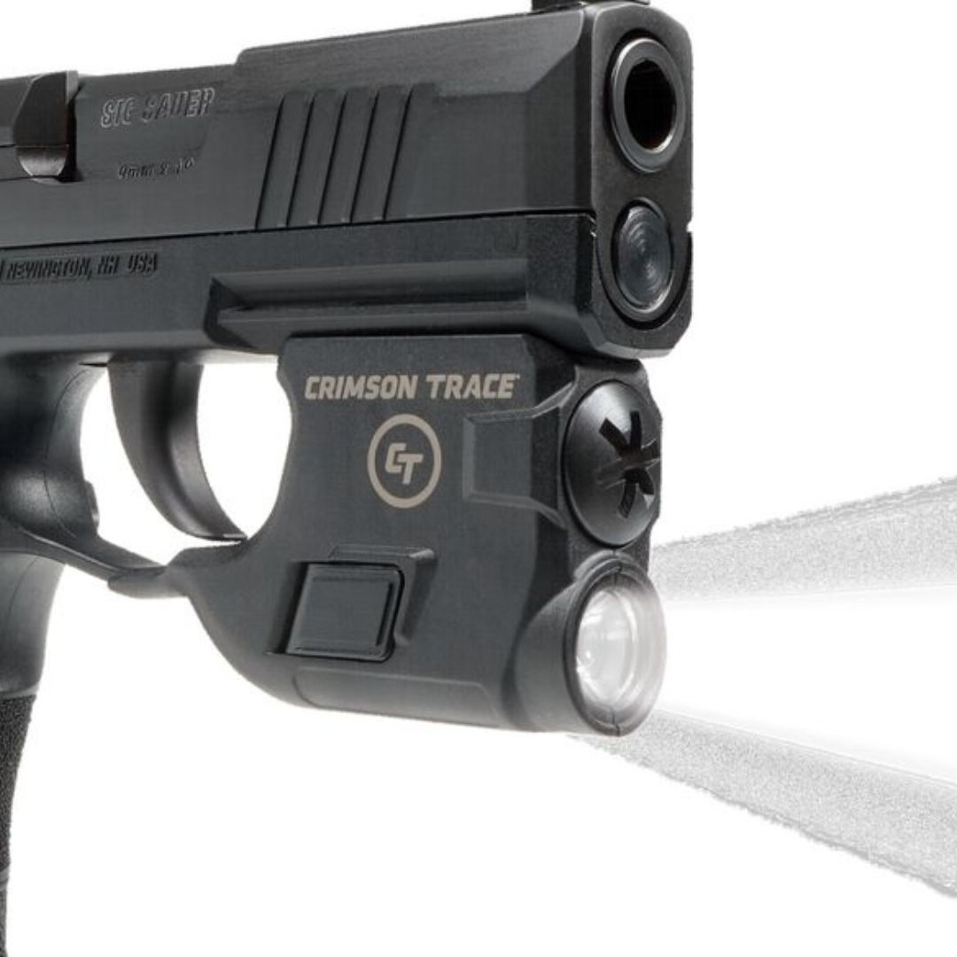 Crimson Trace LTG-772 Lightguard for Sig Sauer P365/P365SAS/P365XL 7 Crimson Trace LTG-772 Lightguard 110 Lumen LED tactical light for SIG Sauer P365, P365 SAS, and P365 XL.