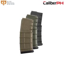 ETS Group AR15 Mags Gen2 30rd Nylon Blk - Black Polymer Magazine