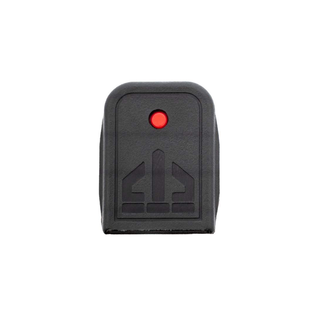 ETS 19-Round Glock 22 Magazine with branded baseplate and red round indicator