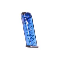 ETS Group 17round blue polymer handgun magazine for Glock 9mm models 17 19 26 34 45