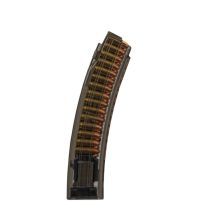 ETS Group 30-round 9mm magazine for CZ Scorpion EVO, featuring a carbon smoke finish.