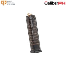 ETS Group Glock 17 22round Competition 9mm Magazine Smoke Polymer