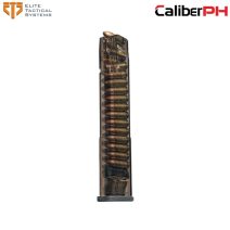 ETS Group 30Round Extended 9mm Sig P320 Magazine Smoke Polymer