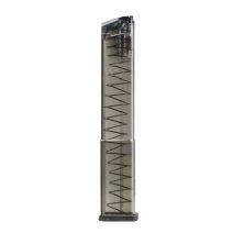 ETS Group Pistol Magazine 32rd 9mm Luger for Glock 17 - Smoke Polymer