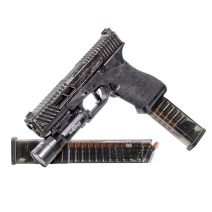 ETS Group Pistol Mags 32rd 9mm Luger Compatible w/ Glock 17 - Smoke Polymer