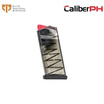 ETS Group - Elite Tactical Systems Pistol Magazine - 9round - Standard 45 ACP - Compatible with Glock 30 - Smoke Polymer