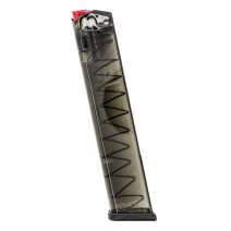 ETS Group Glock 17 9mm 27-round competition legal smoke polymer magazine