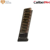 ETS Group Glock 42 .380 ACP 9-round smoke polymer magazine