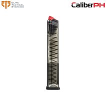 ETS Group S&W M&P 9mm 30-round extended smoke polymer magazine