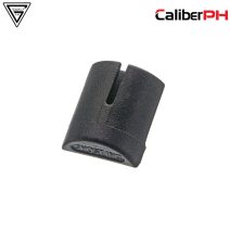 Ghost Inc. Grip Plug installed in the frame of a Glock 42 or Glock 43 pistol