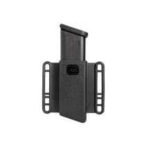 Glock OWB Magazine Pouch – Black Polymer with Belt Loop Mount for G17, G19, G22, G23, G36, G27, G34, G35