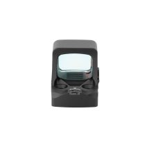 Holosun - HS407K-X2 - Reflex Sight 0.58 x 0.77 6 MOA Red Dot Reticle - Black Anodized 15 Holosun HS407K X2 micro red dot sight front angled view on a white background.