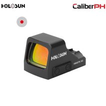 Holosun - HS407K-X2 - Reflex Sight 0.58 x 0.77 6 MOA Red Dot Reticle - Black Anodized
