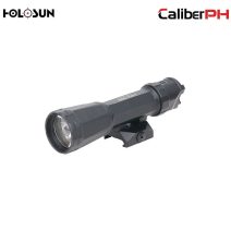 Holosun RAID Rifle Affixed Illumination Device weapon light mounted on Picatinny rail.