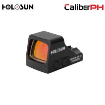 Holosun - HE507K-GR-X2 - 0.58 x 0.77 2 MOA Green Dot 32 MOA Circle Multi Reticle - Black Anodized