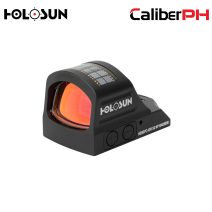 Holosun - HE507C-GR X2 - 0.63 x 0.91 2 MOA Green Dot 32 MOA Green Circle Multi Reticle - Black Anodized