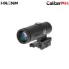Holosun HM3X 3X Magnifier with QD Mount - Black Optic for Red Dot Sights