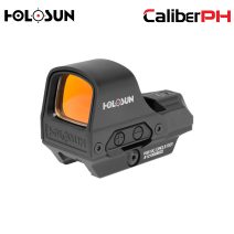 Holosun Reflex sight Black Anodized 0.91 x 1.26 2 MOA Red Dot/65 MOA Red Circle Multi Reticle