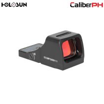 Holosun scs-mp2-gr solar charging green dot sight for sw mp2 optic-ready handguns
