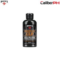 2 oz bottle of Hoppe's 9 CLP, essential for firearm maintenance and protection