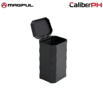 Magpul DAKA Can Large Polymer crush-resistant storage case for tactical gear, electronics, and large eyewear with lid closed.
