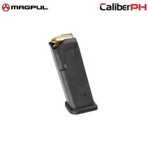 Magpul PMAG GL9 17rd 9mm Luger Compatible w/Glock 17/19/26/34/45 Black Polymer