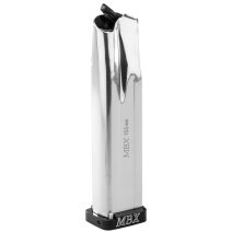 MBX 155mm complete 9mm competition magazine 26-27 round stainless steel
