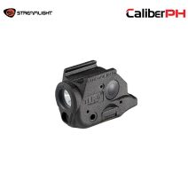 Streamlight TLR-6 100 Lumen LED/Red Laser Gun Light mounted on a black Springfield Armory Hellcat pistol.