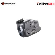 Streamlight TLR-6 Weapon Light w/Laser Black Anodized Polymer, Compatible w/ Glock Gen3-5, 100 Lumens, White LED Bulb/Red Laser, 89 Meters Beam