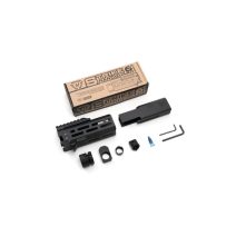 Strike Industries 6 inch Handguard for CZ Scorpion EVO Pistol in Matte Black.