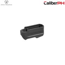 Strike Industries Enhanced Magazine Plate E.M.P+5 for Glock 17 and 22 in Black.