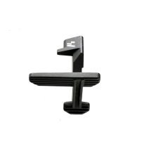 Strike Industries Extended Bolt Catch for AR-15 rifles in matte black steel.