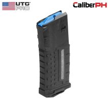UTG AR308 magazine with included protective impact-resistant dust cover.