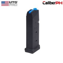 UTG GL915 15-round 9mm polymer magazine for Glock 19 and 26.