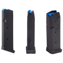 UTG GL917 17-round 9mm polymer magazine for Glock 17 in matte black.