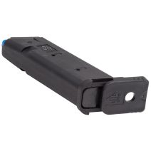 UTG GL917 17-round 9mm polymer magazine for Glock 17 in matte black.