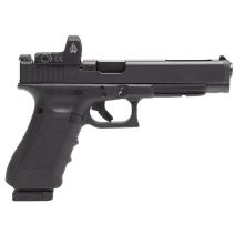 UTG GL917 17-round 9mm polymer magazine for Glock 17 in matte black.