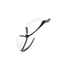 Walker's Advanced Polycarbonate Shooting Glasses with Clear Lenses, Black Frame - GWP-SGL