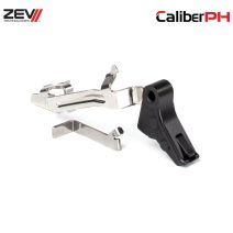ZEV Technologies PRO Flat Face Trigger Bar Kit for Glock Gen1-4 Black.